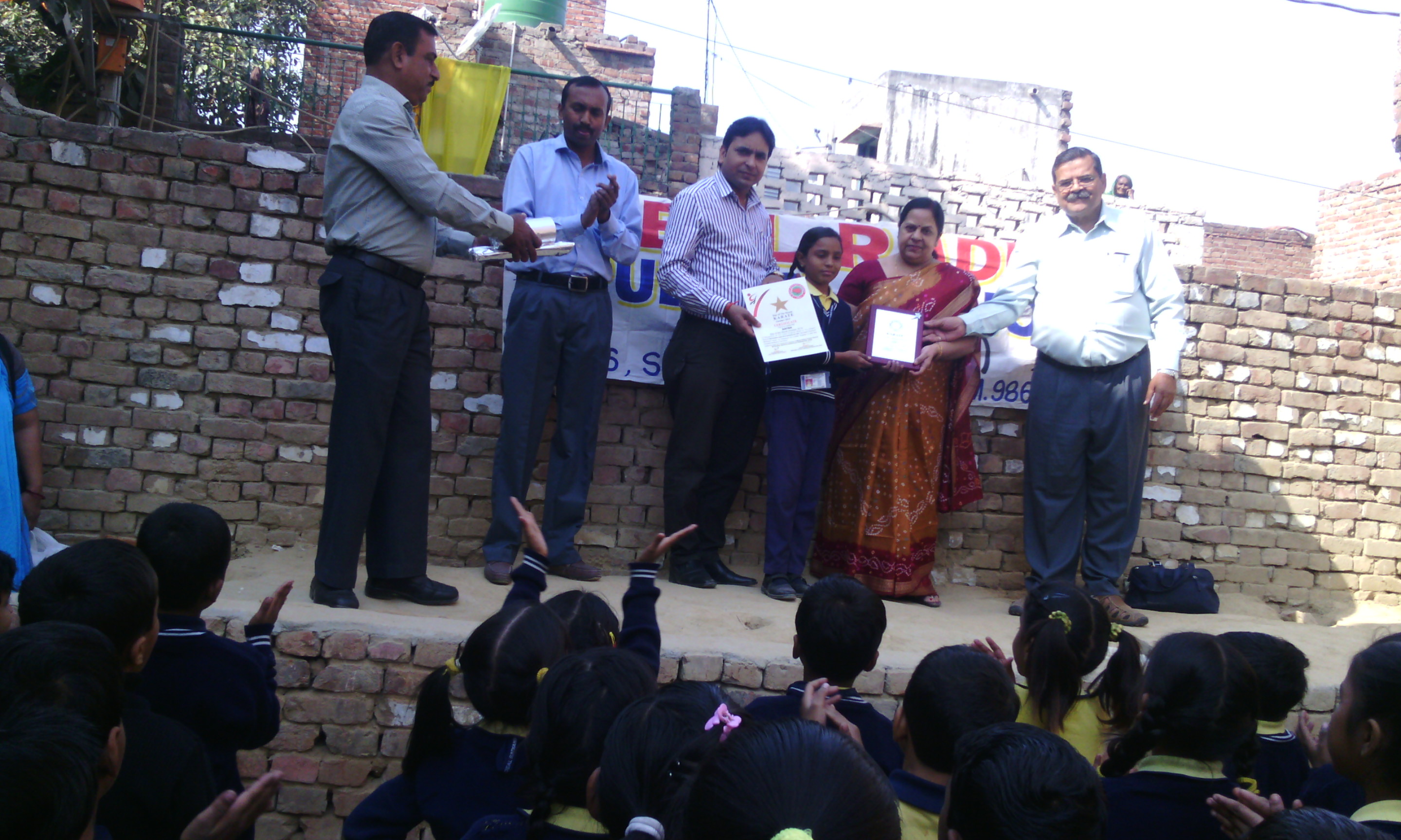Star Of The Month Sayra For October 2014 At Ideal Radiant Public School