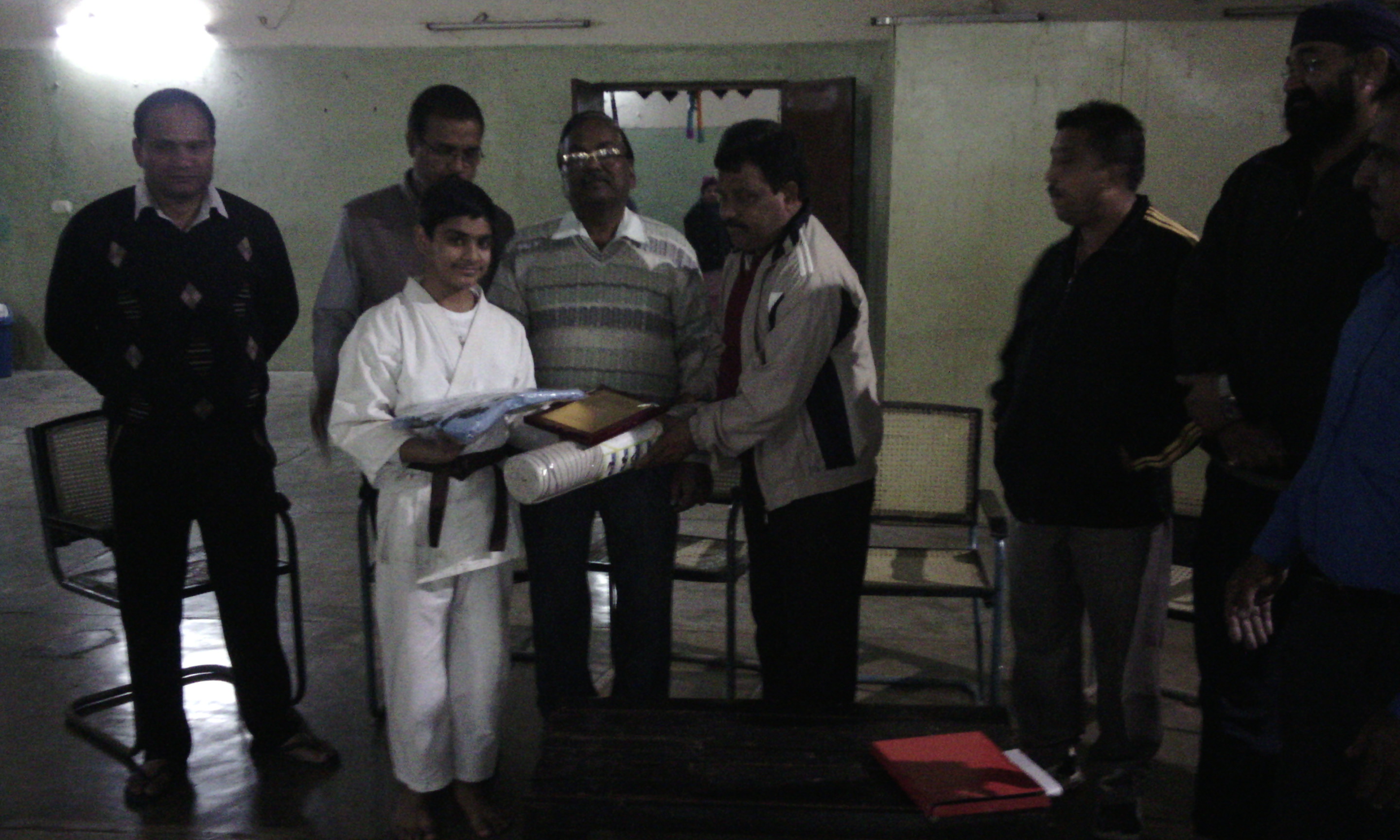 Star Of The Month Akshit Sharma For November 2014 At Shao Kano Martial Arts Club